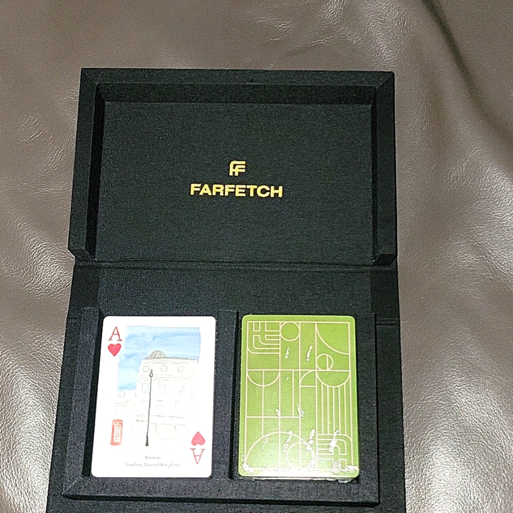 Farfetch  Private  Client Playing Cards Set